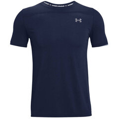 Футболка мужская Under Armour Seamless SS Tee M 1361131408, синяя цена и информация | Футболка мужская | pigu.lt