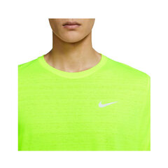 Спортивная футболка с коротким рукавом Nike Dri-FIT Miler цена и информация | Футболка мужская | pigu.lt