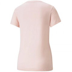 Футболка женская Puma ESS Embroidered Tee W 587901 36, розовая цена и информация | Женские футболки | pigu.lt