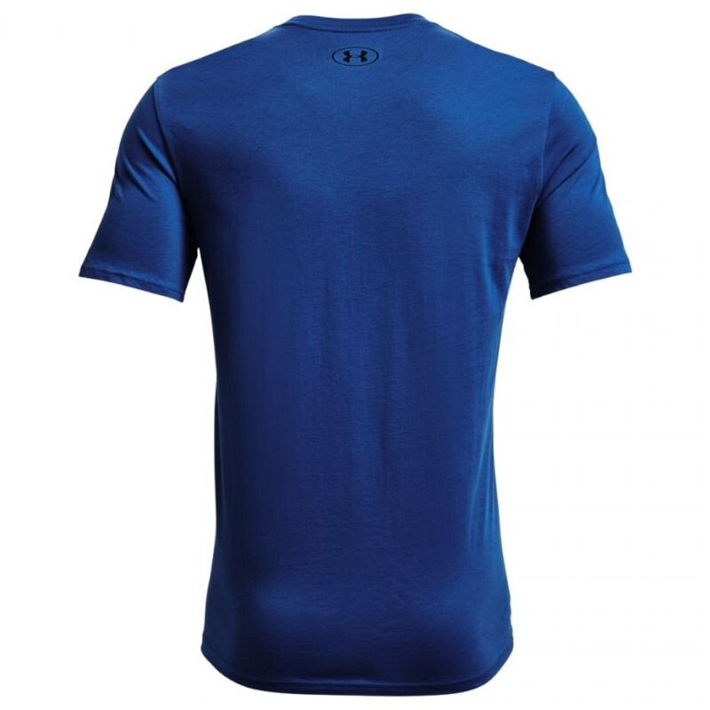 Marškinėliai vyrams Under Armor Sportstyle Logo SS T Shirt M 1329 590 432, mėlyni цена и информация | Vyriški marškinėliai | pigu.lt