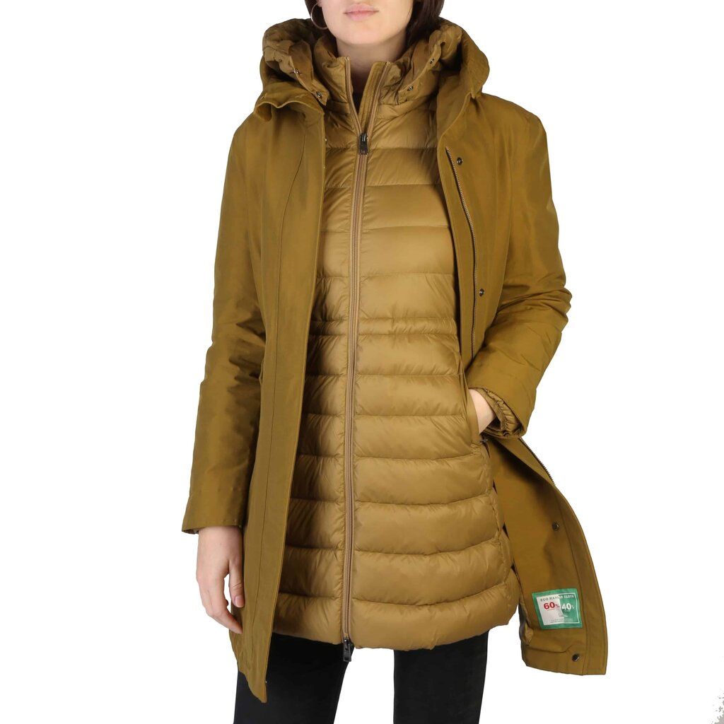 Striukė moterims Woolrich LONG-3IN1-PARKA-496_OXIDE, žalia kaina ir informacija | Striukės moterims | pigu.lt