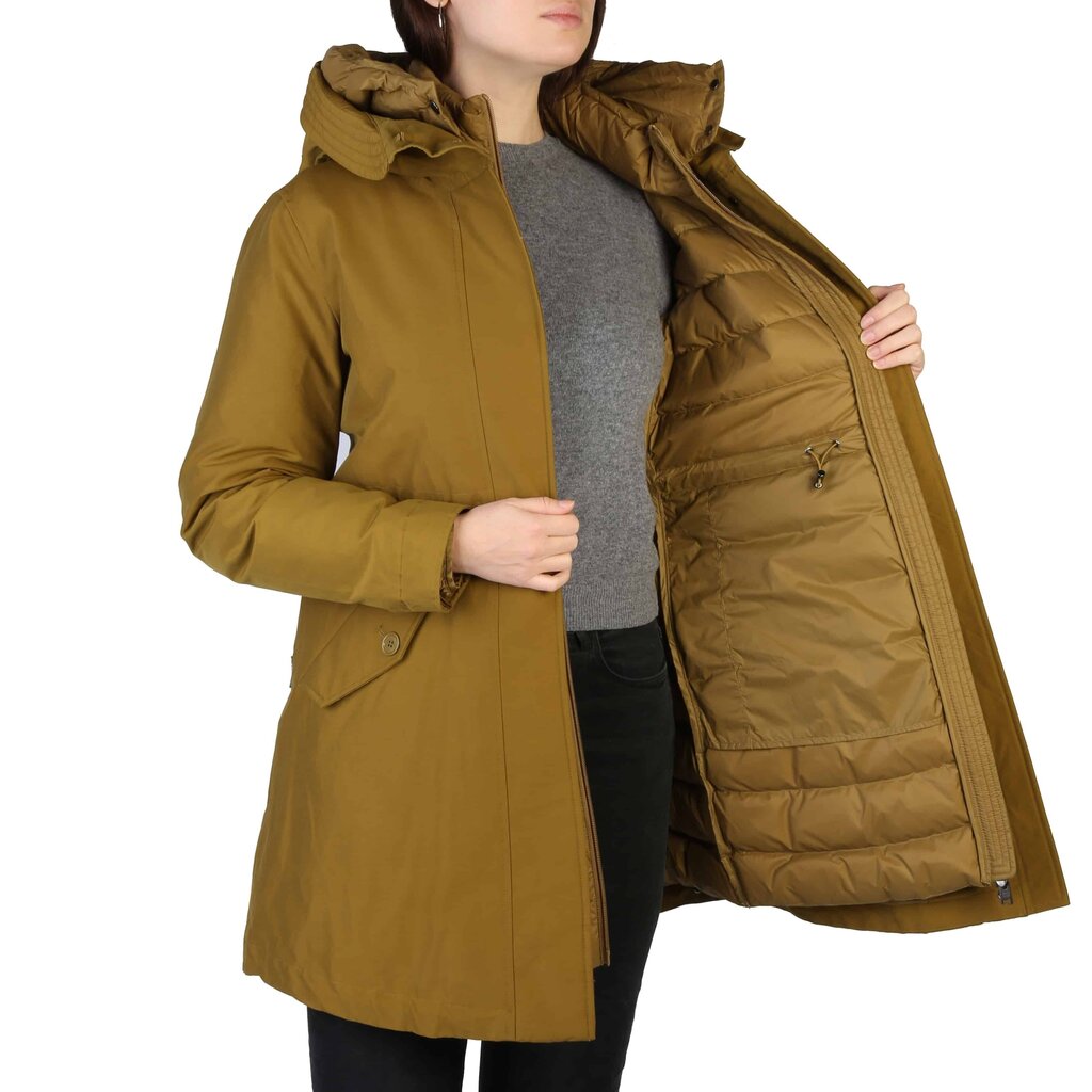 Striukė moterims Woolrich LONG-3IN1-PARKA-496_OXIDE, žalia kaina ir informacija | Striukės moterims | pigu.lt