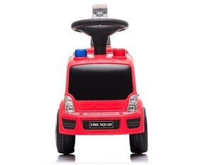Paspiriamas ugniagesių automobilis Lean Toys, raudonas kaina ir informacija | Žaislai kūdikiams | pigu.lt