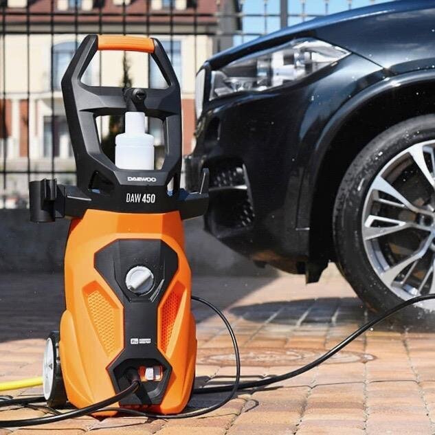 HIGH PRESSURE WASHER 1800W/DAW 450 DAEWOO kaina ir informacija | Plovimo įranga | pigu.lt