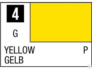 Nitro dažai Mr.Hobby - Mr.Color serijos C-004 Yellow, 10ml kaina ir informacija | Piešimo, tapybos, lipdymo reikmenys | pigu.lt