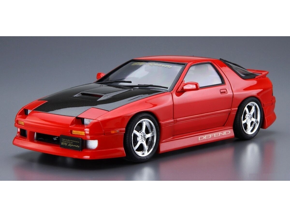 Konstruktorius Aoshima, Mazda BN Sports FC3S RX-7 06150, 1/24 kaina ir informacija | Konstruktoriai ir kaladėlės | pigu.lt