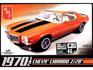 Сборная пластиковая модель AMT - 1970 1/2 Chevy® Camaro Z28®, 1/25, 00635 цена и информация | Конструкторы и кубики | pigu.lt