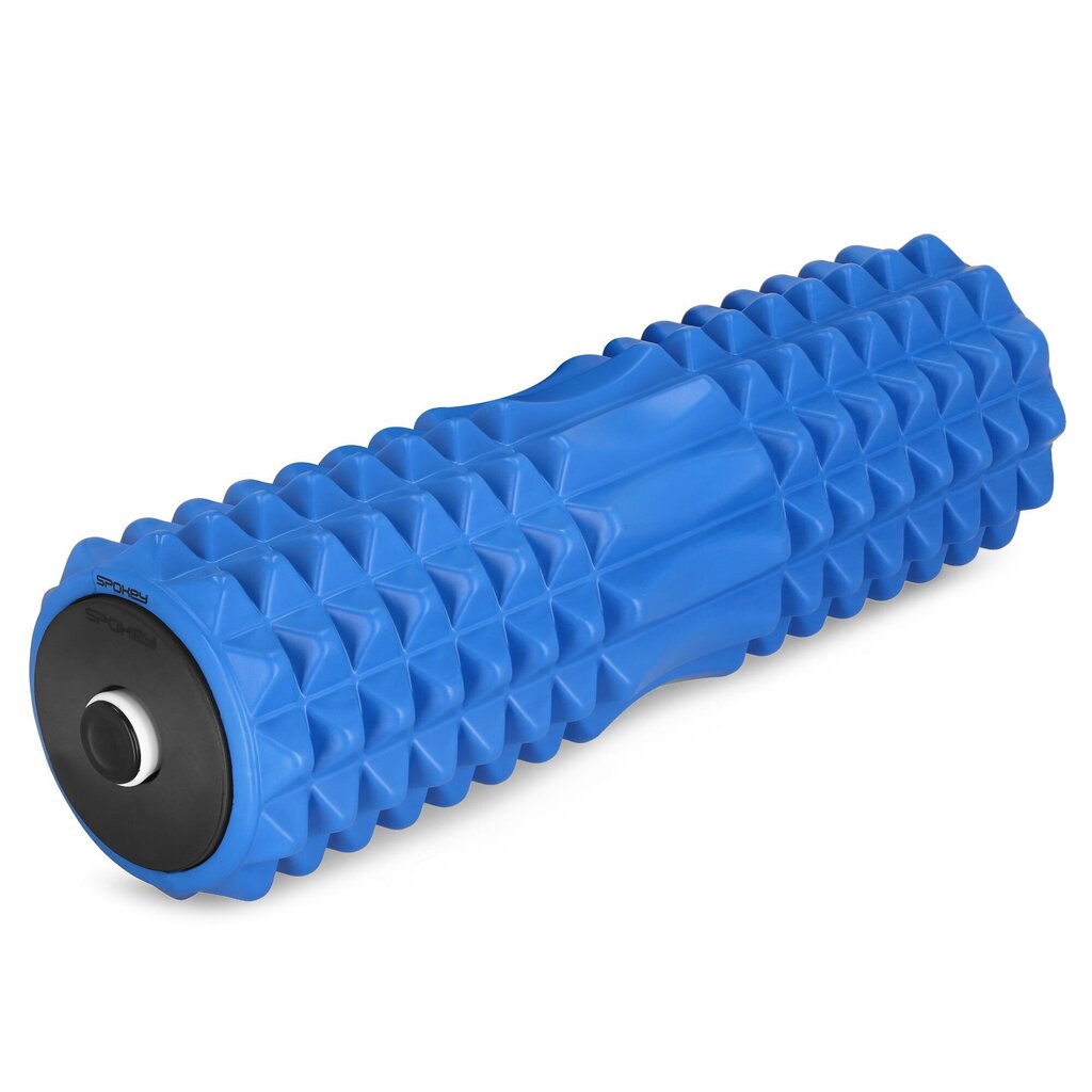 Treniruočių cilindrų rinkinys Spokey Mixroll 3in1, mėlynas kaina ir informacija | Masažo reikmenys | pigu.lt