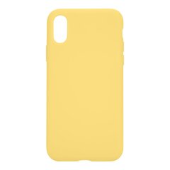 Tactical Velvet Smoothie Cover for Apple iPhone X/XS Banana цена и информация | Чехлы для телефонов | pigu.lt