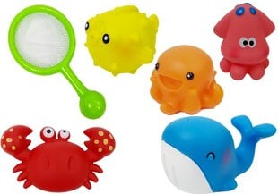 Rinkinys, skirtas maudyti vandens gyvūnus Lean toys цена и информация | Игрушки для малышей | pigu.lt