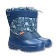 Demar vaikiški žieminiai batai ALEX, mėlynos spalvos raštais