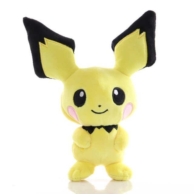 Minkštas pliušinis žaislas Pokemonas Pichu, 25 cm kaina ir informacija | Minkšti (pliušiniai) žaislai | pigu.lt