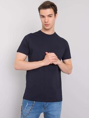 Marškinėliai vyrams, mėlyni Navy blue XXL kaina ir informacija | Vyriški marškinėliai | pigu.lt