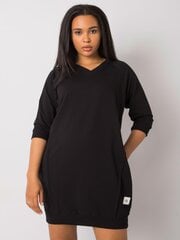 Черное платье больших размеров с карманами цена и информация | Платья | pigu.lt