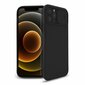 Mocco Matte Silicone Back Case Camera Protect, Juodas цена и информация | Telefono dėklai | pigu.lt