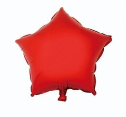 Folinis balionas B&C Star, 36 cm, raudonas kaina ir informacija | Balionai | pigu.lt