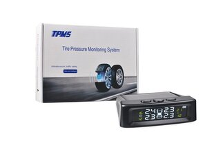 Padangų slėgio kontrolės sistema TPMS, 4 davikliai kaina ir informacija | Auto reikmenys | pigu.lt