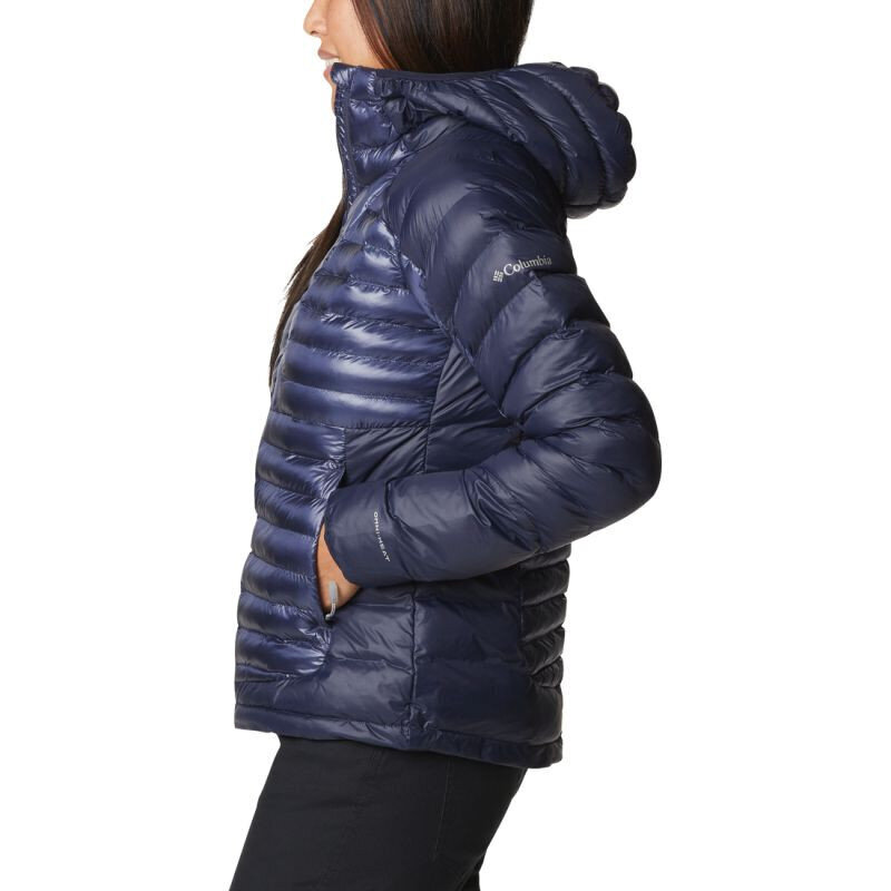 Striukė moterims Columbia Labyrinth Loop Hooded Jacket W 1955323466, mėlyna kaina ir informacija | Striukės moterims | pigu.lt