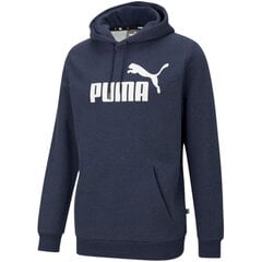 Мужской джемпер Puma ESS Heather Hoodie FL M 586739 06, синий цена и информация | Puma Мужская одежда | pigu.lt