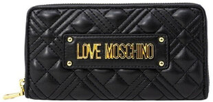 Piniginė moterims Love Moschino BFN-G-320750, juoda kaina ir informacija | Piniginės, kortelių dėklai moterims | pigu.lt