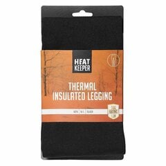 Termo tamprės vyrams Thermal insulated leggings Heat Keeper, juodos kaina ir informacija | Vyriški termo apatiniai | pigu.lt