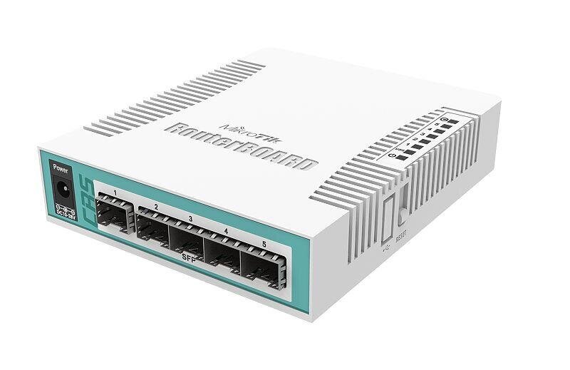 Mikrotik CRS106-1C-5S цена и информация | Komutatoriai (Switch) | pigu.lt