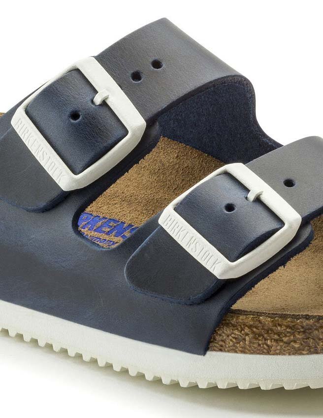 Šlepetės vyrams Birkenstock Arizona Prof, mėlynos цена и информация | Vyriškos šlepetės, basutės | pigu.lt