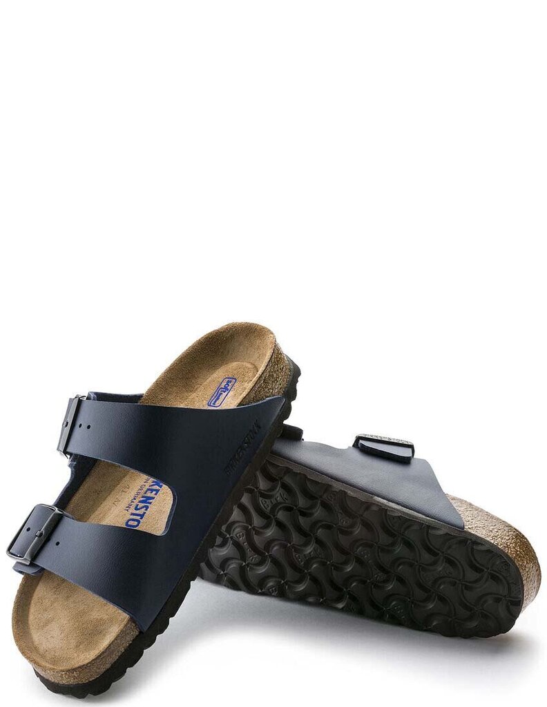 Šlepetės vyrams Birkenstock Arizona BS, mėlynos kaina ir informacija | Vyriškos šlepetės, basutės | pigu.lt