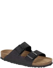 Šlepetės moterims Birkenstock Arizona BS, juodos kaina ir informacija | Šlepetės moterims | pigu.lt