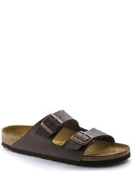 Šlepetės vyrams Birkenstock Arizona BS, rudos цена и информация | Мужские шлепанцы, босоножки | pigu.lt