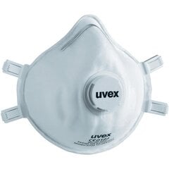 UVEX respiratorius Silv-Air Classic 2310 FFP3 2 vnt. kaina ir informacija | Galvos apsauga | pigu.lt