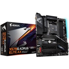 Gigabyte X570S Aorus Elite AX 1.1 kaina ir informacija | Pagrindinės plokštės | pigu.lt