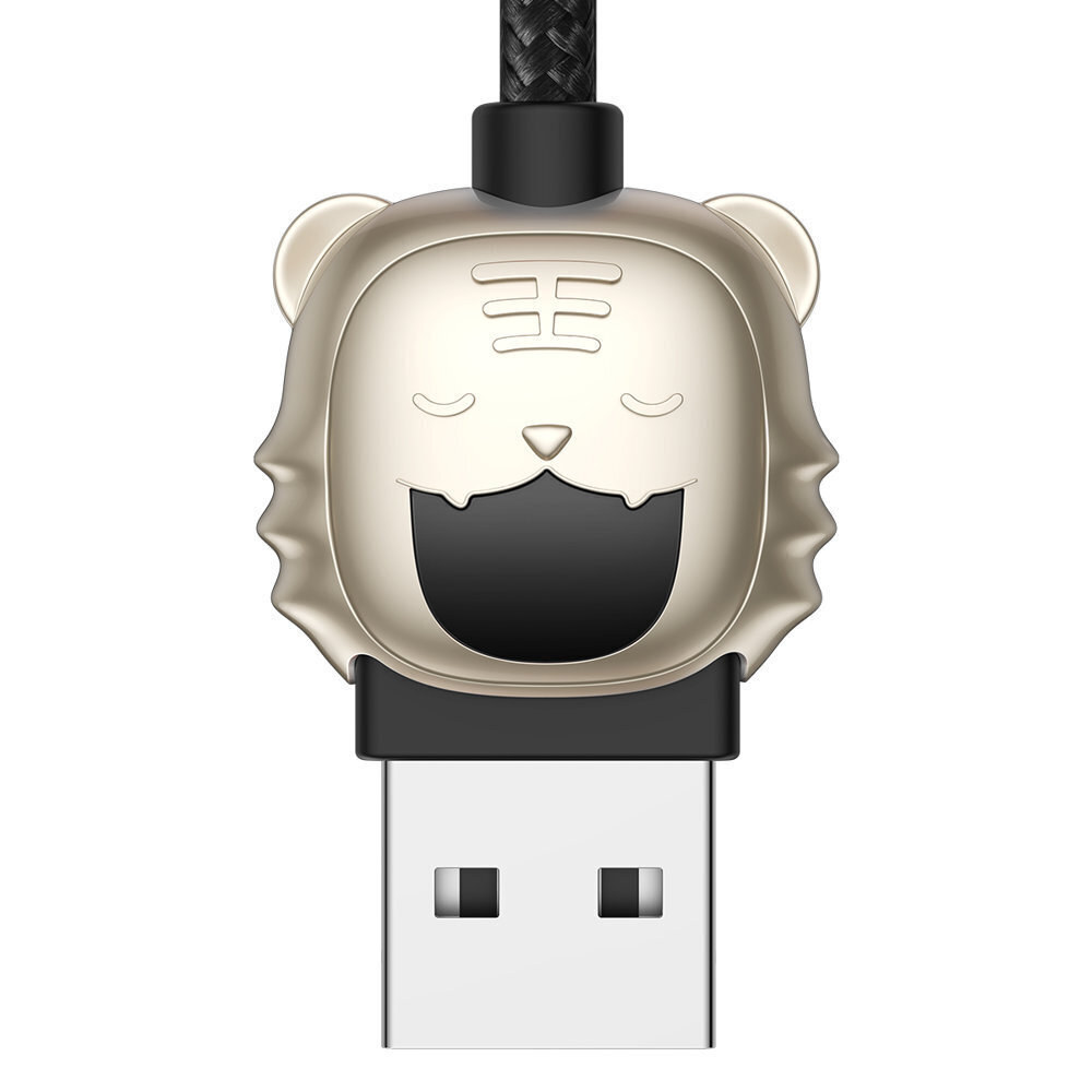 USB kabelis 3in1 Baseus Year of the Tiger, USB to micro USB / USB-C / Lightning, 3.5A, 1.2 m kaina ir informacija | Laidai telefonams | pigu.lt