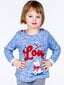 Megztinis mergaitėms 92 cm kaina ir informacija | Marškinėliai mergaitėms | pigu.lt