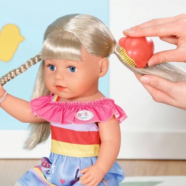 Lėlė Zapf Baby Born, 43 cm kaina ir informacija | Žaislai mergaitėms | pigu.lt