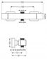 Dušo sistema su termostatiniu maišytuvu Mexen Sven Cube 2, Black kaina ir informacija | Dušo komplektai ir panelės | pigu.lt