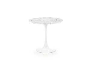 Stalas Halmar Denver, baltas kaina ir informacija | Virtuvės ir valgomojo stalai, staliukai | pigu.lt