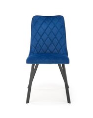 4-ių kėdžių komplektas Halmar K450, mėlynas kaina ir informacija | Virtuvės ir valgomojo kėdės | pigu.lt
