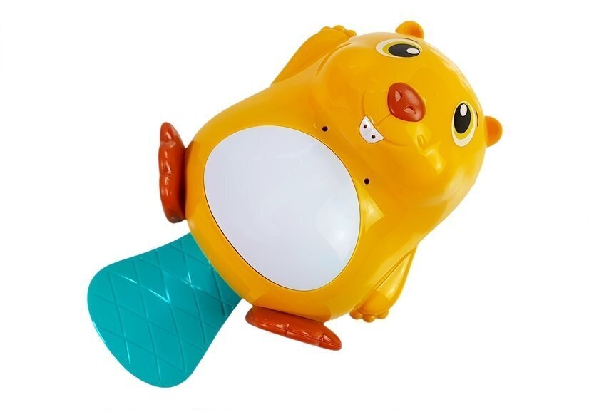 Maudynių žaislas - Bebras su vandens purškimu ir šviesos efektais kaina |  pigu.lt