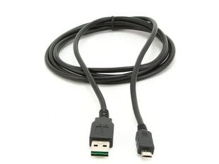Кабель Gembird USB (Easy)AM-USB Micro 1M цена и информация | Кабели и провода | pigu.lt