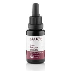 Erškėtuogių sėklų aliejus su pipete, Alteya Organic, 20ml kaina ir informacija | Veido aliejai, serumai | pigu.lt