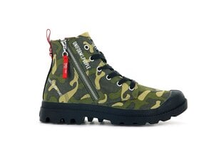 Ботинки Palladium Pampa Hi Outziped Uniform Of The People цена и информация | Мужские ботинки | pigu.lt