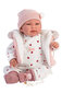 Verkianti lėlė kūdikis Tina, Llorens 84440, 44 cm цена и информация | Žaislai mergaitėms | pigu.lt