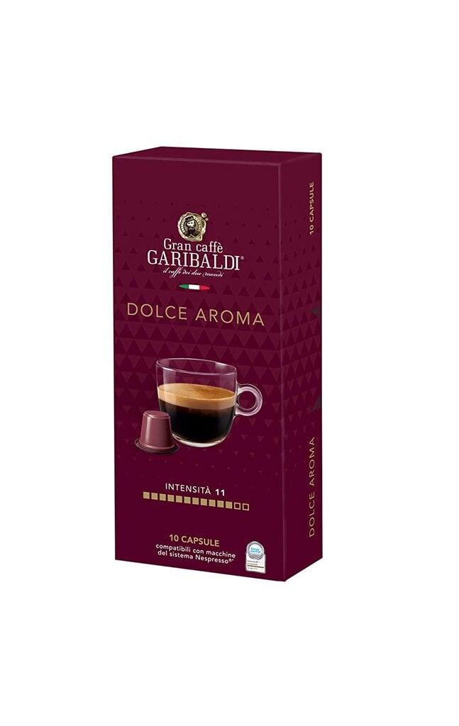 40 vnt. Nespresso kavos kapsulių, Gran Caffe Garibaldi - Gourmet rinkinys цена и информация | Kava, kakava | pigu.lt
