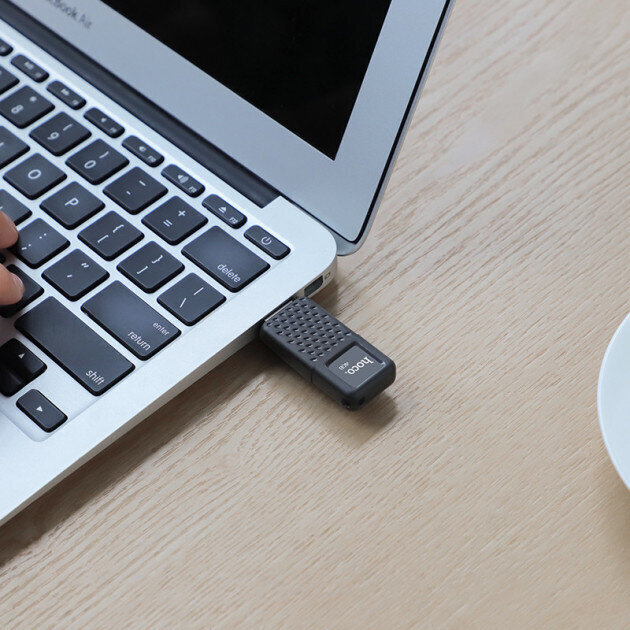 USB atmintinė kompiuteriui arba nešiojamam kompiuteriui 64GB HOCO UD6 64GB juoda USB FLASH цена и информация | USB laikmenos | pigu.lt