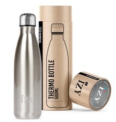 Термо-бутылка IZY Bottle, 500 мл, Chrome Silver цена и информация | Термосы, термокружки | pigu.lt