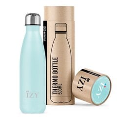 Термо-бутылка IZY Bottle, 500 мл, Sandstone Blue цена и информация | Термосы, термокружки | pigu.lt