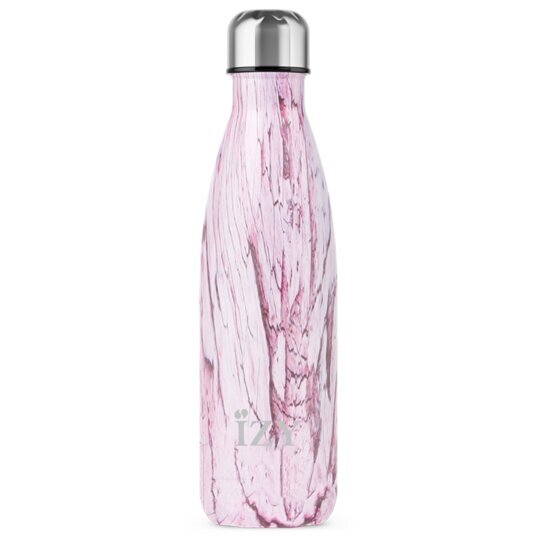 Termo gertuvė IZY Bottle, 500ml, Design Pink kaina ir informacija | Termosai, termopuodeliai | pigu.lt