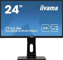 Монитор Iiyama XUB2494HSU-B1 цена и информация | Мониторы | pigu.lt