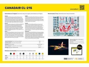 Конструктор Heller - Canadair CL-215 подарочный набор, 1/72, 56373 цена и информация | Конструкторы и кубики | pigu.lt